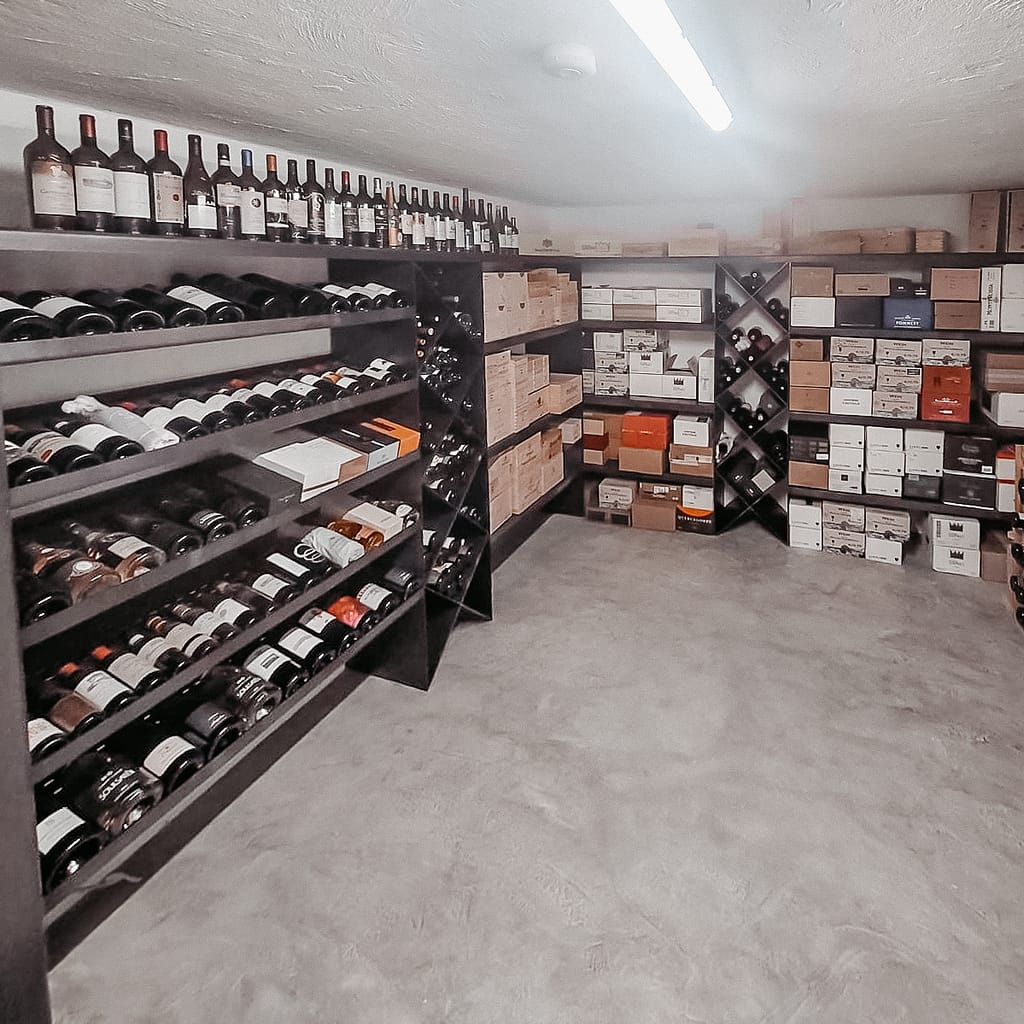 Weinkeller Stahlblech, Edelstahl, Schwarzblech, Metallbau